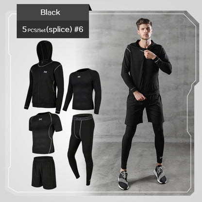 Tracksuit Gym Fitness Compression Sports Suit Clothes