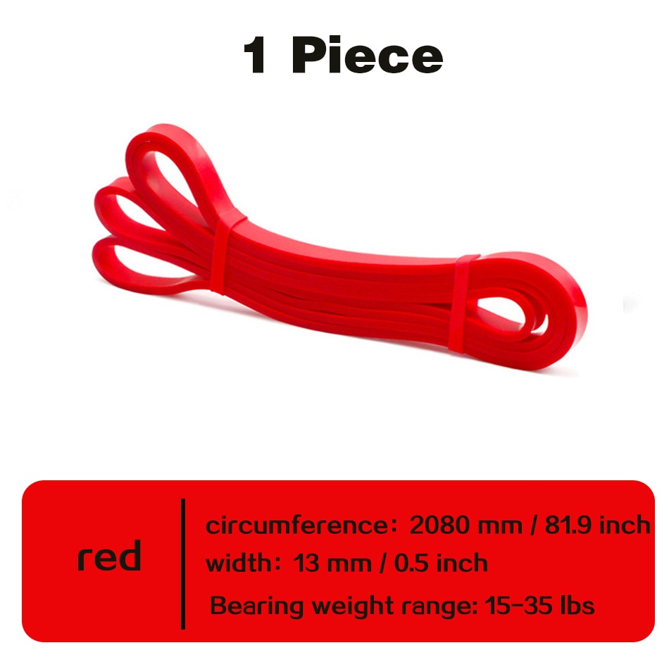 Training Resistance Bands Gym Home Fitness Rubber