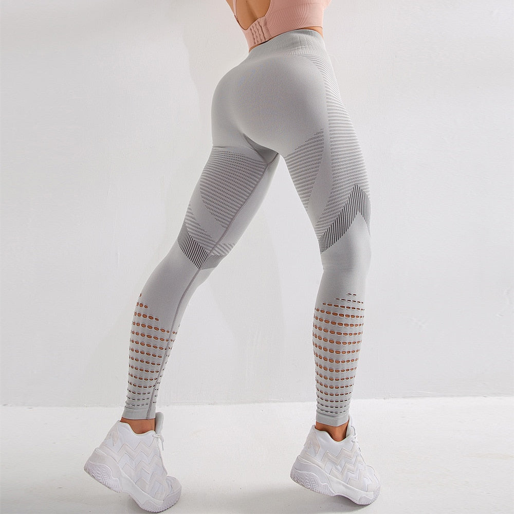 Women Yoga Pants Sports Running Stretchy