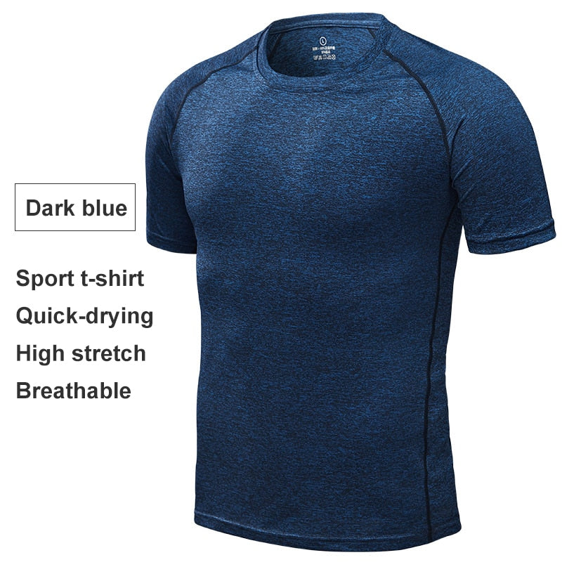 Men Running T-Shirts, Quick Dry Compression