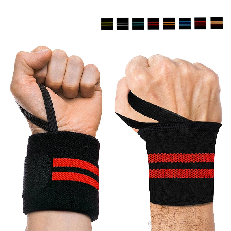 1 Pair Sport Wristband Wrist Support Weight Lifting