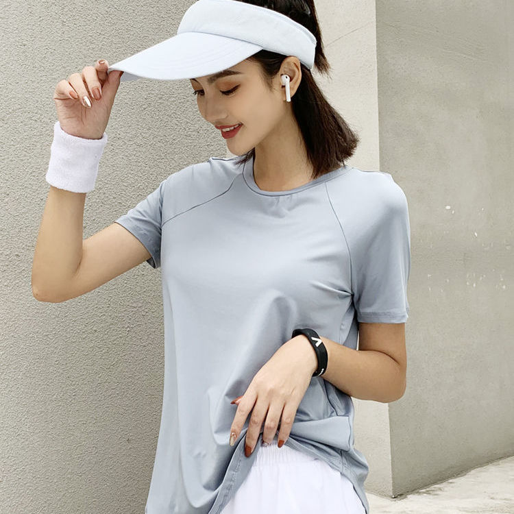 Women Sport T-shirt Quick Drying Mesh Sweat Wicking