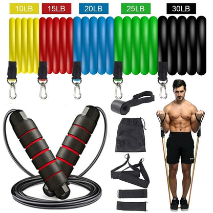 Resistance Bands Set Exercise Bands with Door Anchor