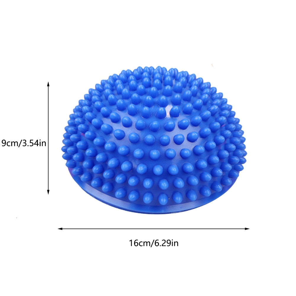 Half Sphere Yoga Balls PVC Inflatable Foot Massage