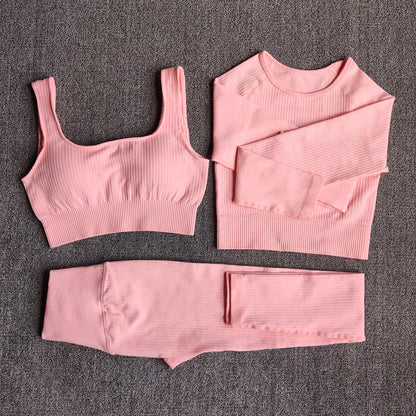 Yoga Set Seamless Women's Sportswear Workout