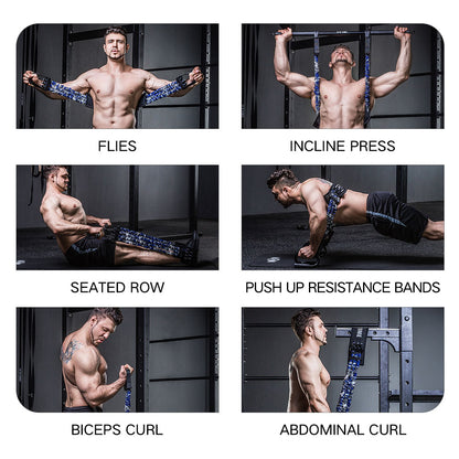 Bench Press Resistance Bands Chest Expander Push-ups