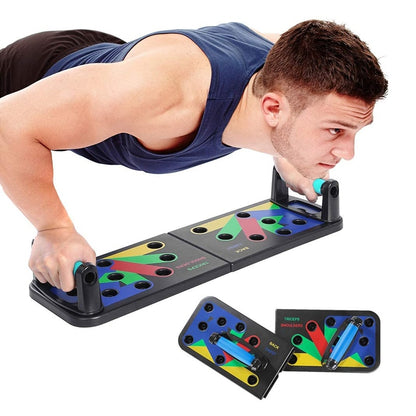 9 in 1 Push Up Rack Board Men Women Fitness Exercise