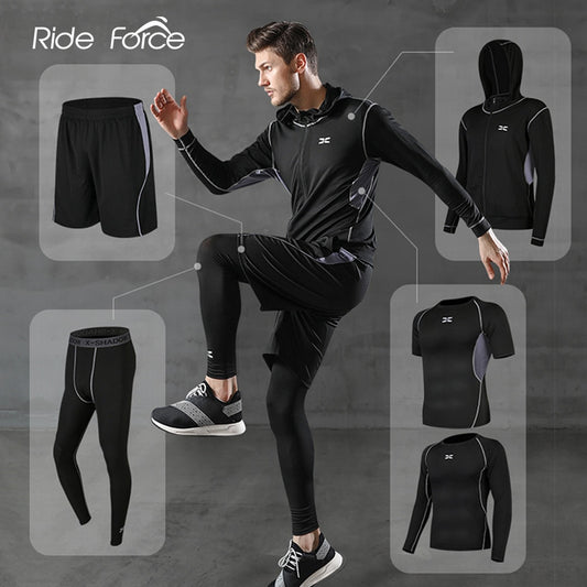 Tracksuit Gym Fitness Compression Sports Suit Clothes