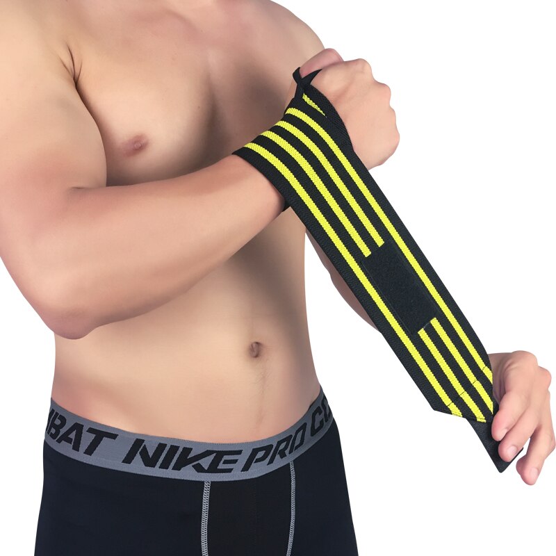 1 Pair Sport Wristband Wrist Support Weight Lifting