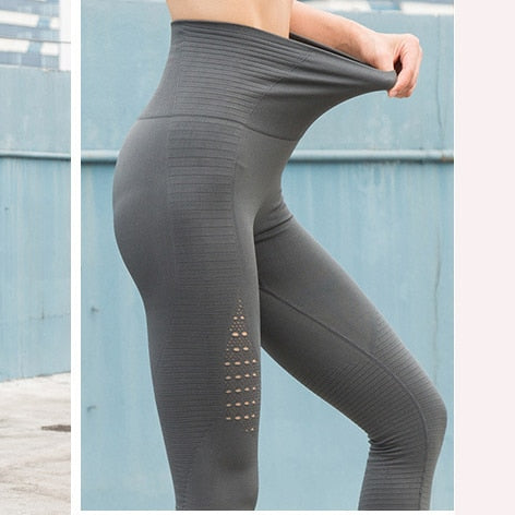 Women Yoga Pants Sports Running Sportswear Stretchy