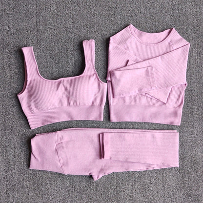 Yoga Set Seamless Women's Sportswear Workout