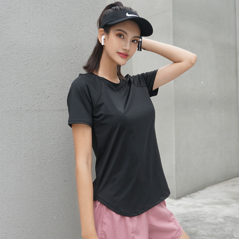 Women Sport T-shirt Quick Drying Mesh Sweat Wicking