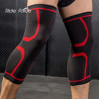 Elastic Knee Pads Nylon Sports Kneepad Fitness