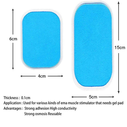 Gel Pads for EMS Abdominal ABS Trainer Muscle Stimulator