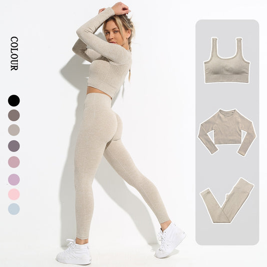 Gym Clothing Seamless Leggings Women Yoga Set