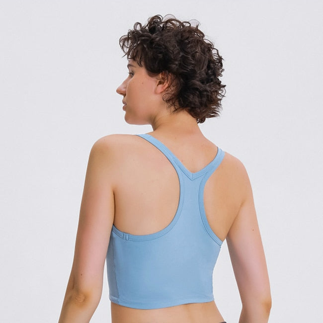 MOTION Women Padded Sports Bra Buttery Racerback