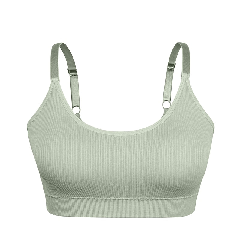 Sports Yoga Bra Women Seamless Padded