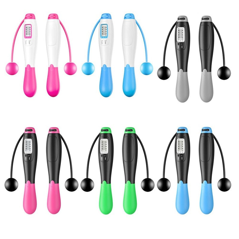 Cordless Electronic Skipping Rope Gym Fitness