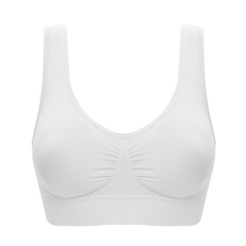 Bralette crop top fitness gym running sportswear