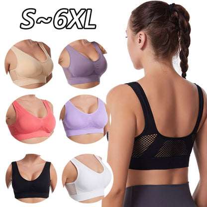 Bralette crop top fitness gym running sportswear