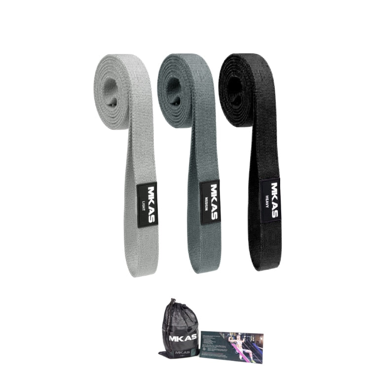 Fitness Long Resistance Bands Workout Fabric Set