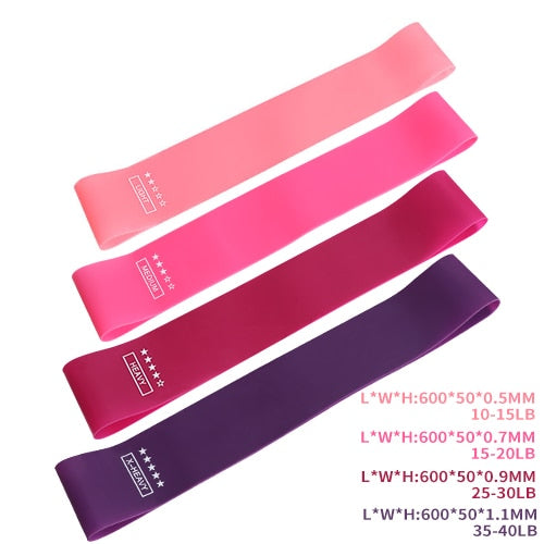 Yoga CrossFit Resistance Bands 5 Level Rubber Pull Rope
