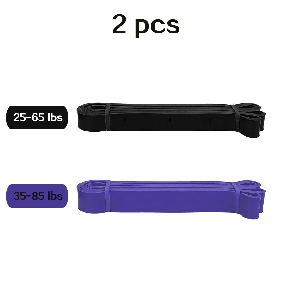 Training Resistance Bands Gym Home Fitness Rubber