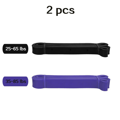 Training Resistance Bands Gym Home Fitness Rubber
