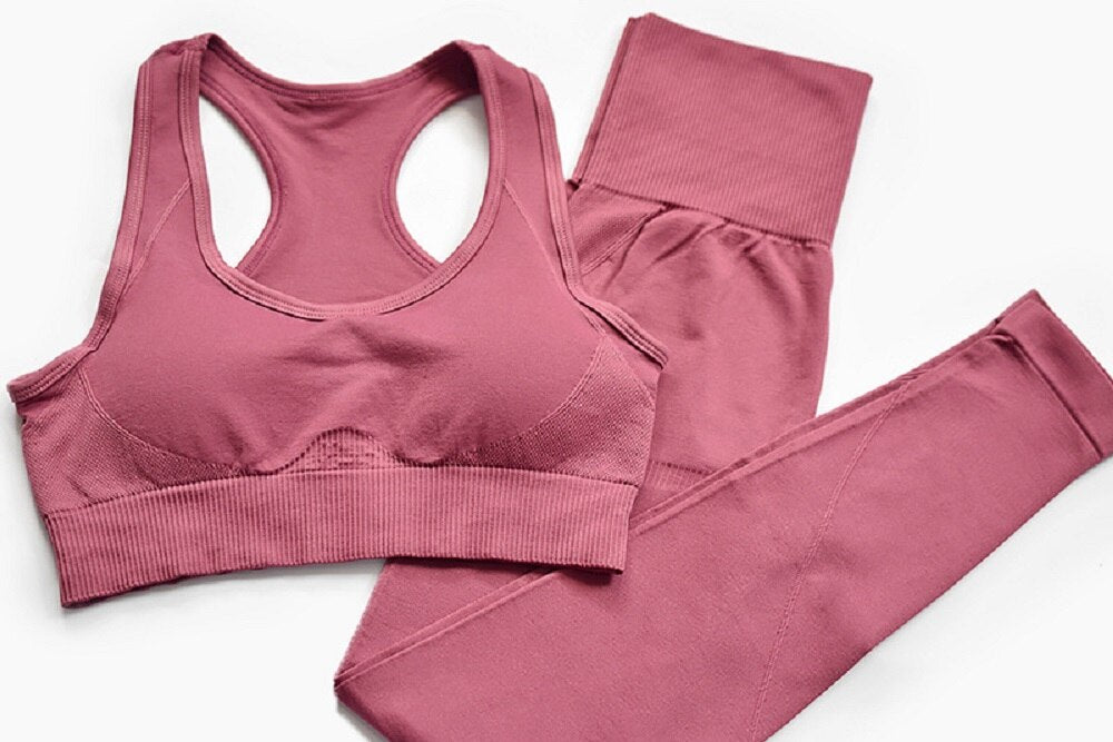 Workout Clothes For Women Seamless Yoga Set