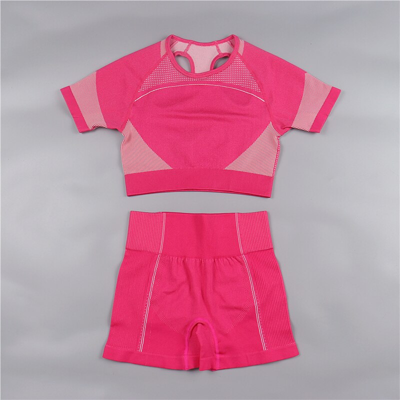 Seamless Sport Set Women Long Two Piece