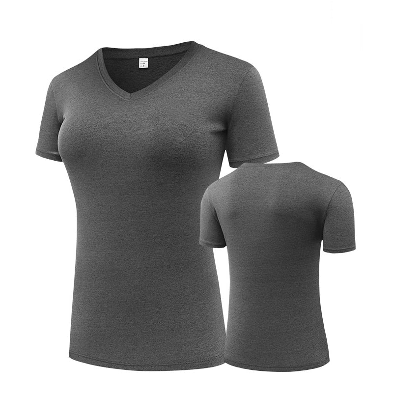 Fitness Women Shirts Quick Drying T Shirt Elastic