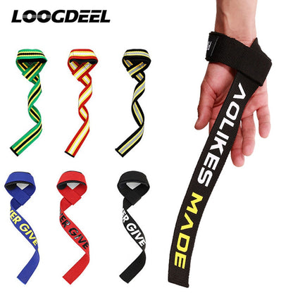 Weight lifting Wrist Straps Fitness Bodybuilding Training