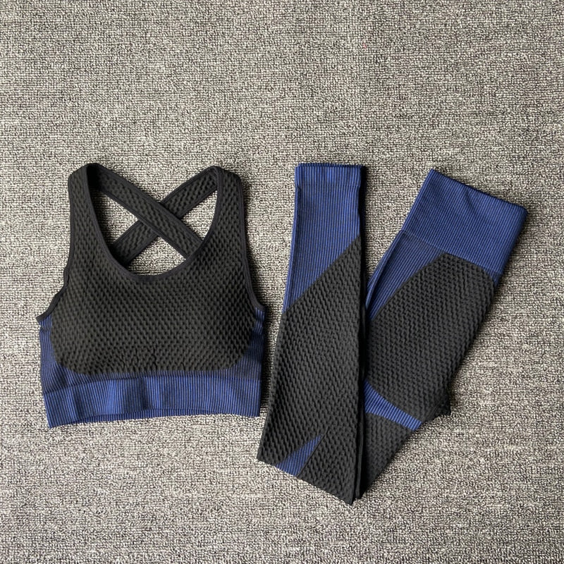 Women Yoga Set Gym Clothing Female Sport Fitness