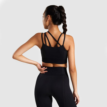 Seamless Sport Set Women Long Two Piece