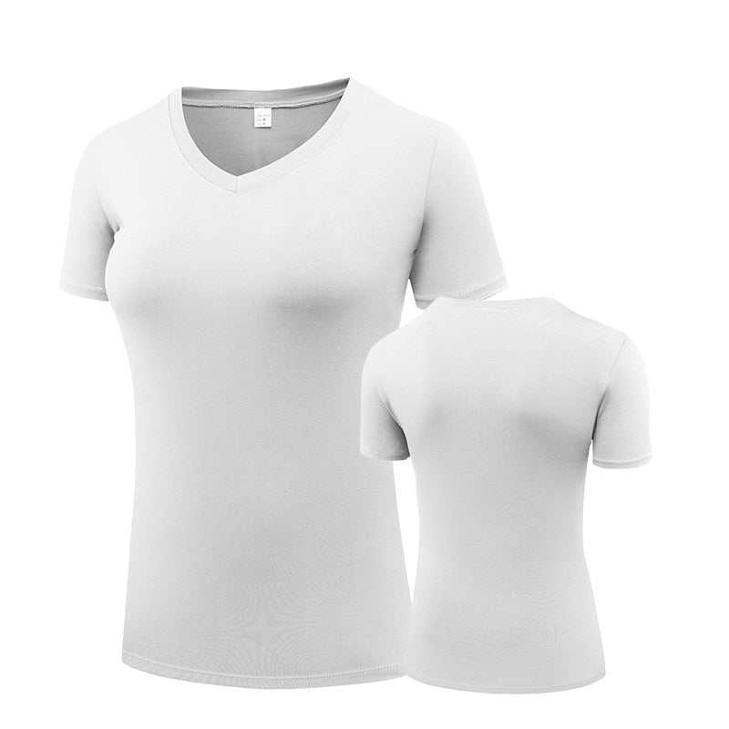 Fitness Women Shirts Quick Drying T Shirt Elastic