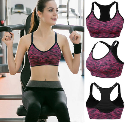 Shockproof  Wireless Sports Bra Top Women