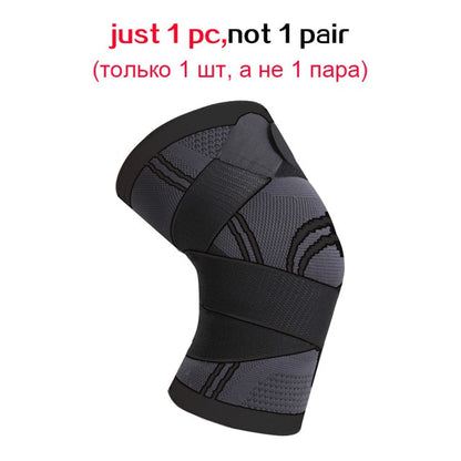 Sports Men Compression Knee Brace Elastic Support Pads