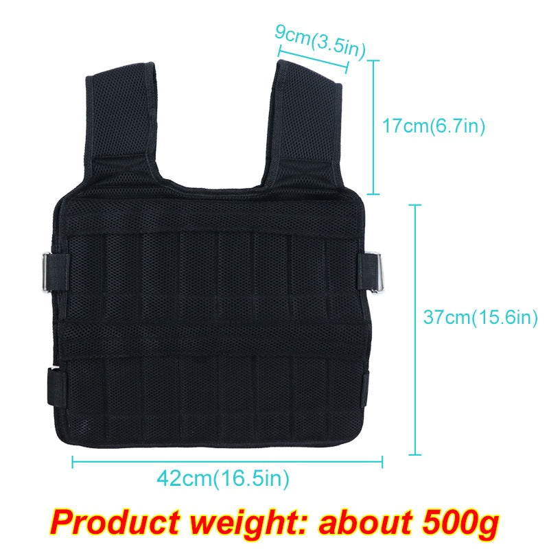 Exercise Loading Weight Vest Boxing Running Sling