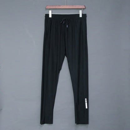 Summer Thin Men Jogging Sweatpants Elastic