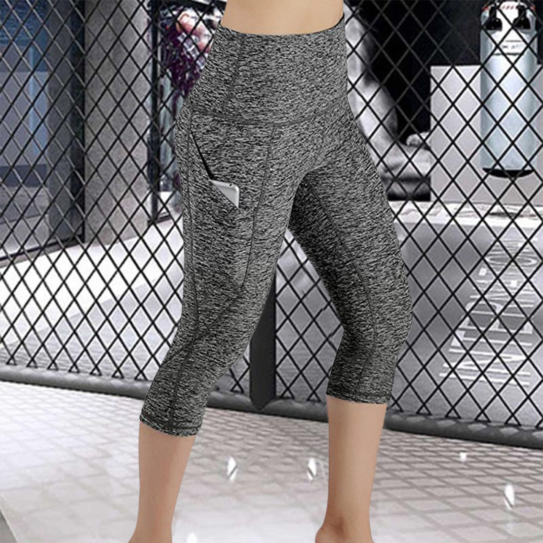 Women yoga Leggings With Pocket Push Up Jogging