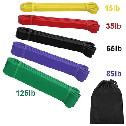 Pull Up Power Resistance Band Set Elastic Exercises