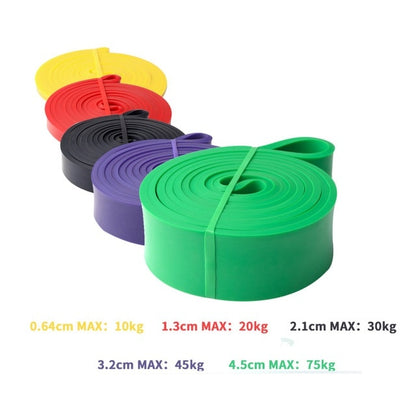 Fitness Rubber Resistance Bands Set Heavy