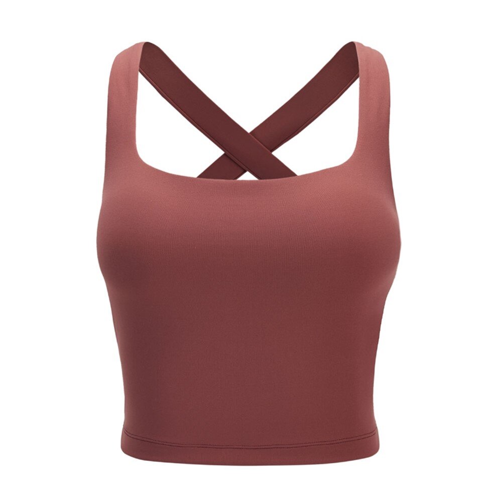 Yoga Tank Tops Women Fitness Crop Top