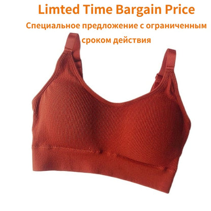 Sports Yoga Bra Women Seamless Padded