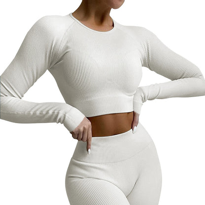 Seamless Yoga Set Women Sports Suit Fitness