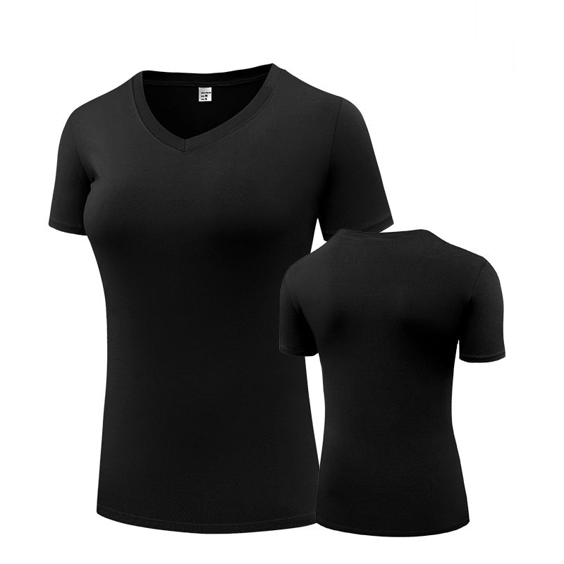 Fitness Women Shirts Quick Drying T Shirt Elastic