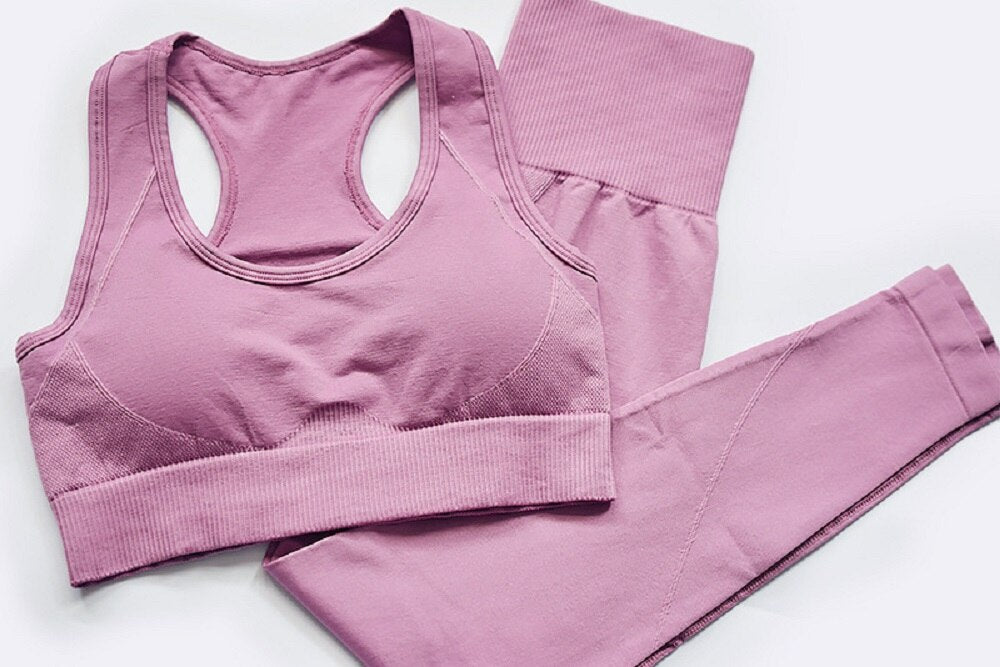 Workout Clothes For Women Seamless Yoga Set