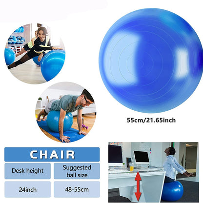 Sport Yoga Balls Gym Fitball Exercise Pilates