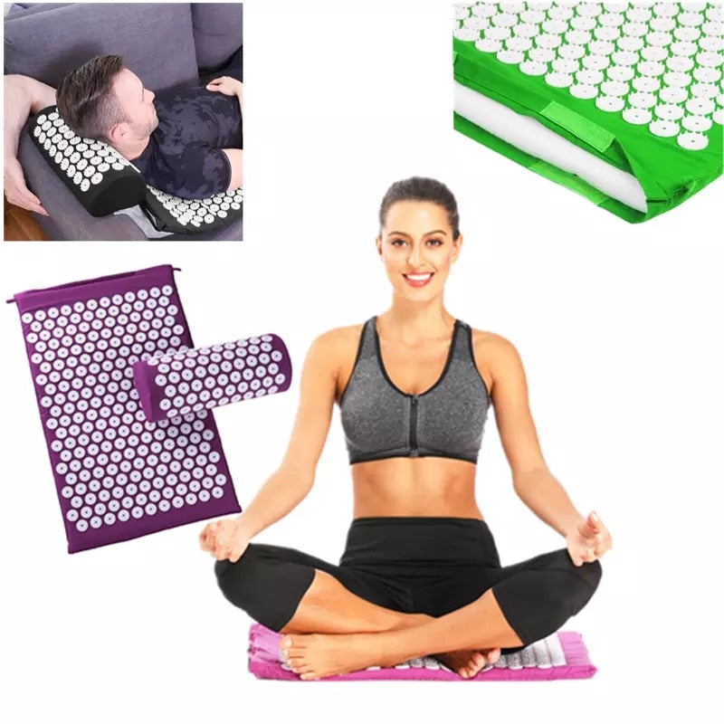 Massager Yoga Mat Cushion acupressure