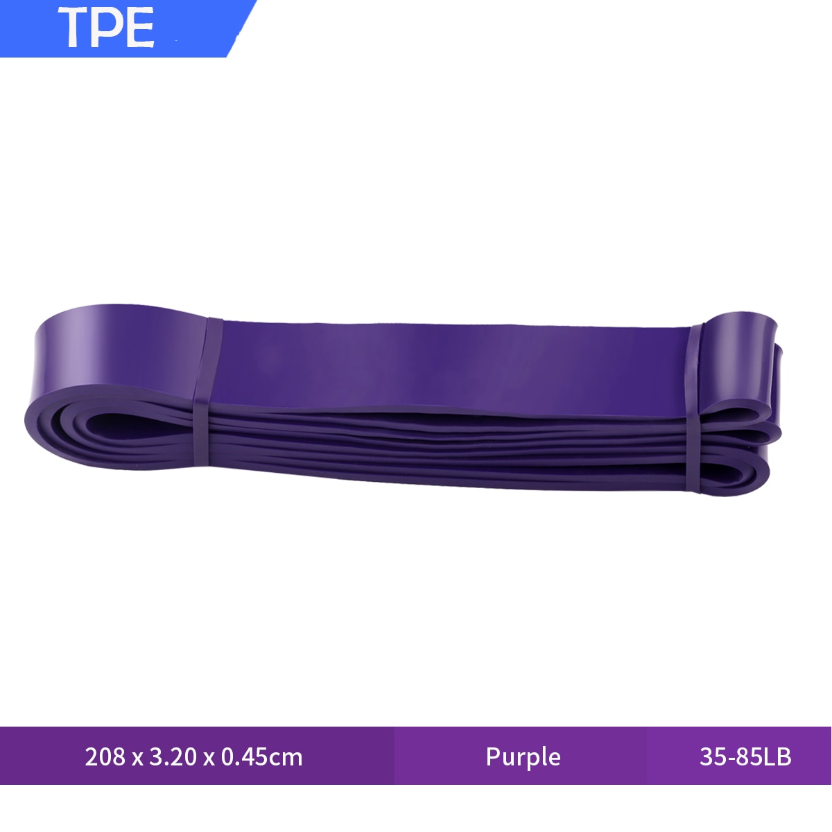 Fitness Resistance Bands Natural Latex Power Expander